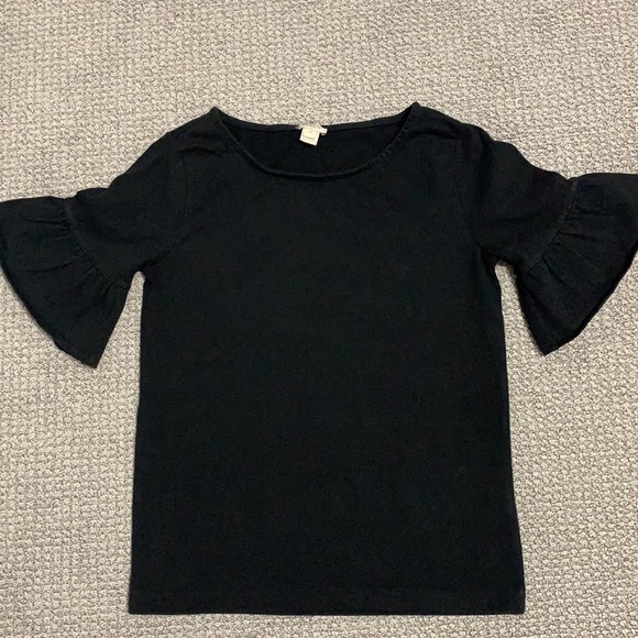 (Set of 2) J. Crew Short Bell Sleeve Shirts - Picture 5 of 7